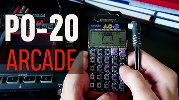 Teenage Engineering PO-20 Arcade 8-bit pattern demo