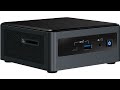 Intel NUC mini PC BXNUC10I7FNH1 System Build