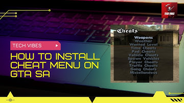 How to install cheat menu on GTA SA
