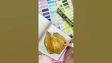 Brush pen drawing | Coloring with Copic markers #shorts #markertutorial #markerdrawing