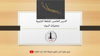 اقتصاد جزئي 1 _ الدرس الخامس _ المنفعة الترتيبية ومنحنيات السواء | ادعمكونا بالاشتراك في القناة