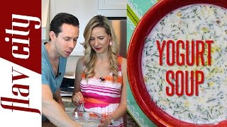 Yogurt & Cucumber Soup - Easy Bulgarian Recipe