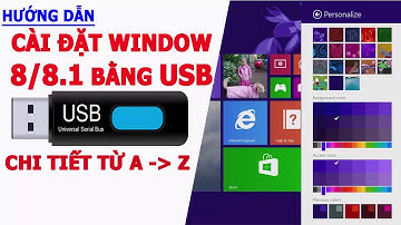 Hướng dẫn cài đặt Window 8.1 bằng USB chi tiết từ A đến Z – Hoài Nam Computer