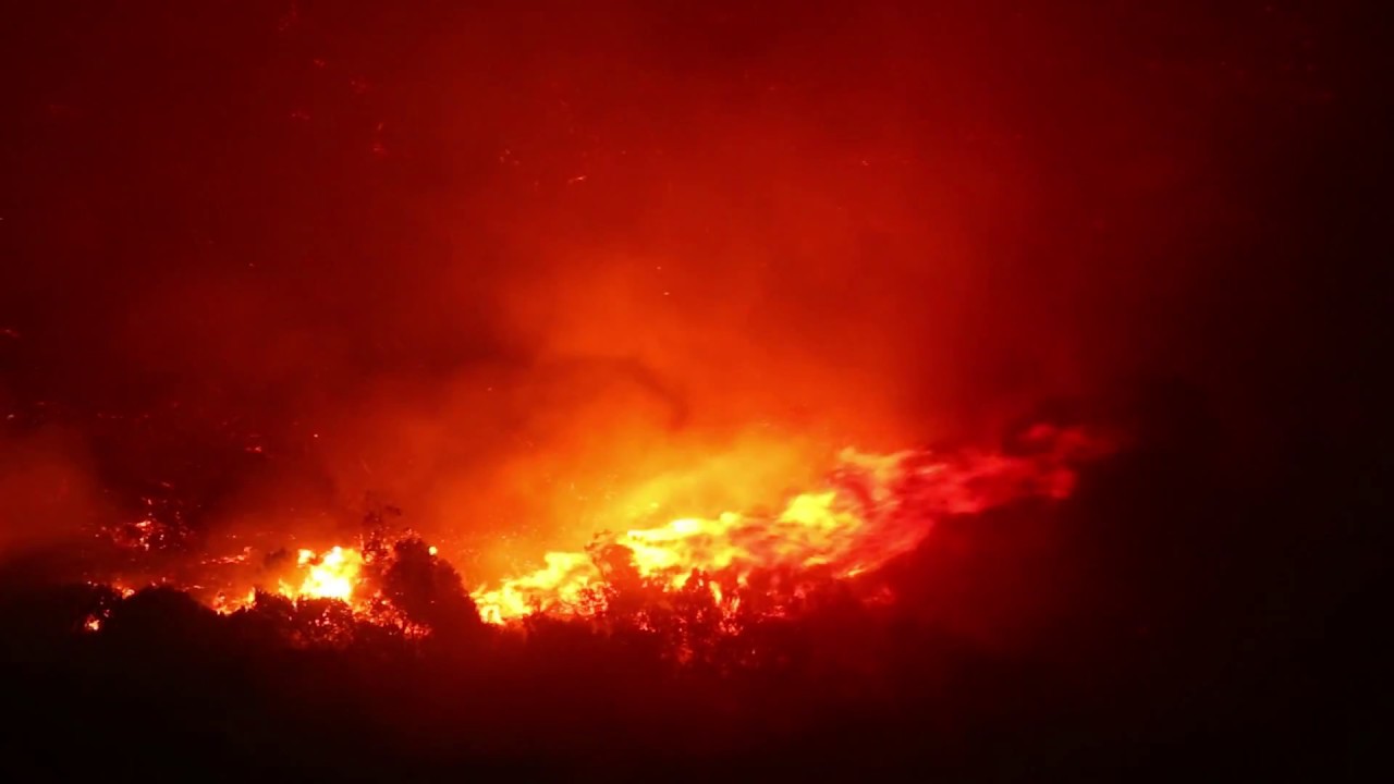 Cape Town Mountain Fire - Kalk Bay - YouTube