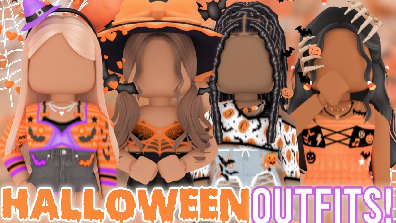 Cute halloween roblox t-shirt🎃👻🍬