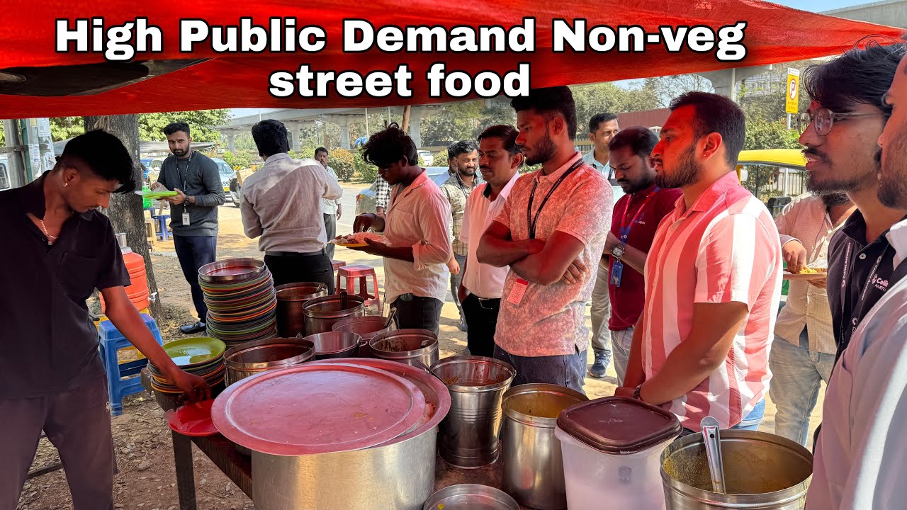 High public demand non-veg street food Bangalore 