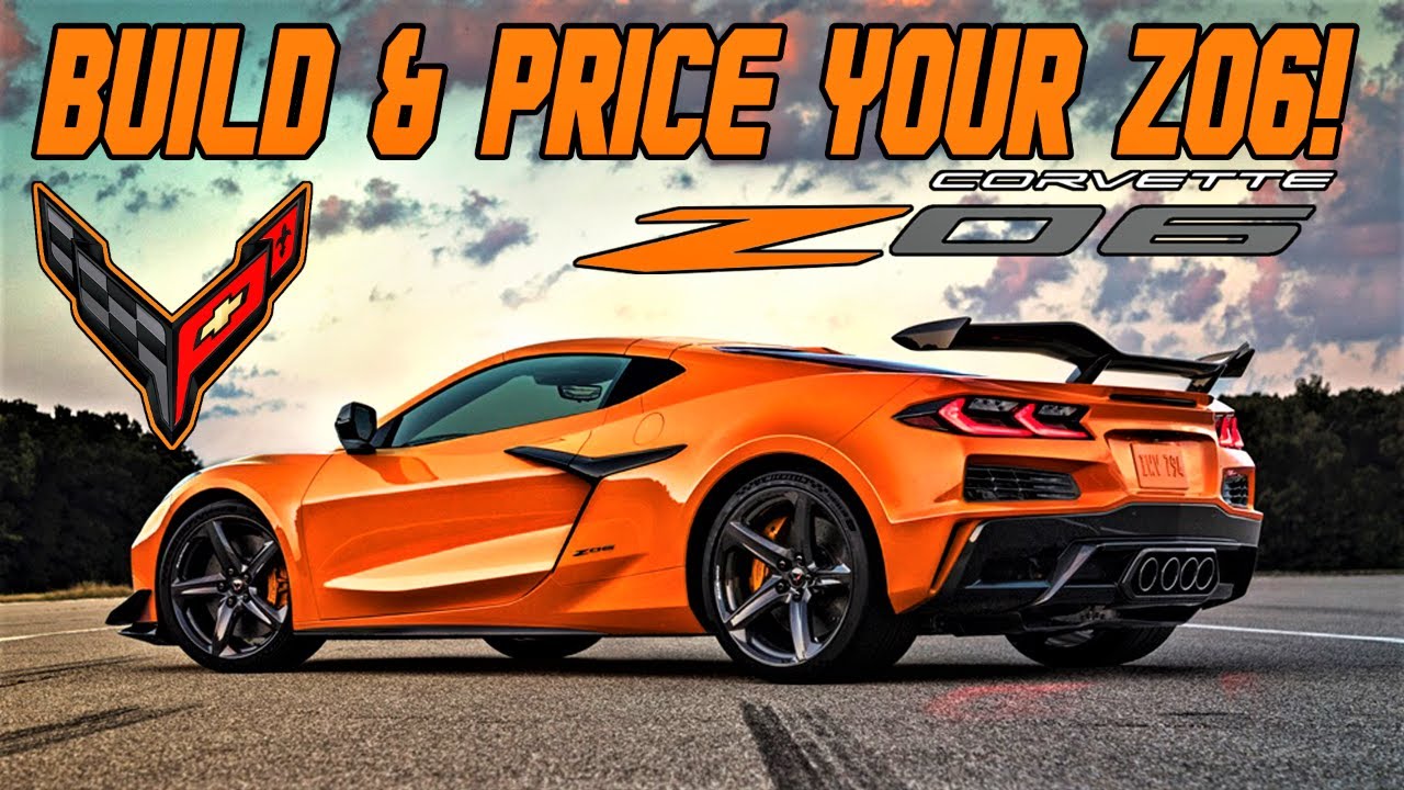 Build & Price your C8 Z06 Corvette with this AMAZING tool!