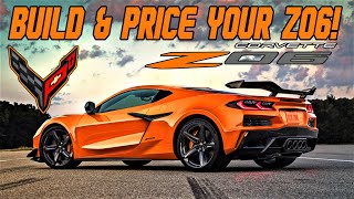 Build & Price your C8 Z06 Corvette with this AMAZING tool!