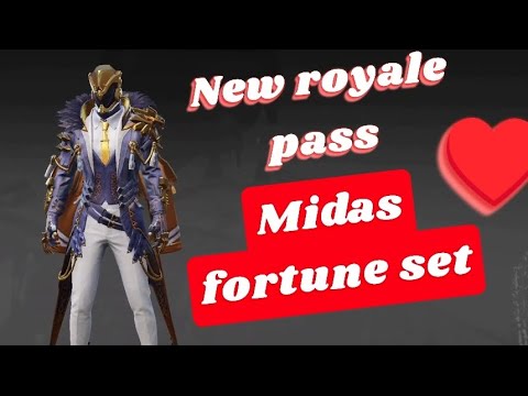 New Royale Pass Razzle Dazzle 15 PUBG Mobile ! Midas Fortune set Full Detail Video@mrjutt1937