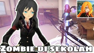 Zombie menyerang sekolahku - Anime High School Zombie Simulator Indonesia screenshot 2