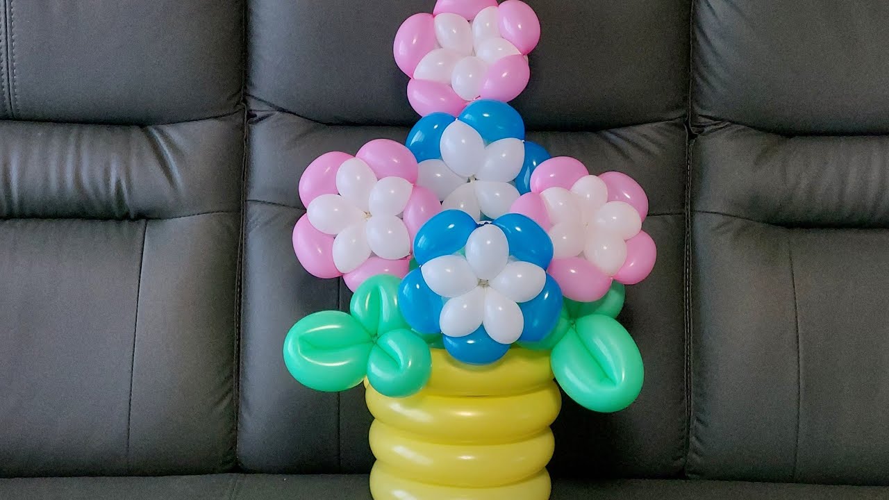 バルーンアート  朝顔