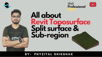 How to Model Terrain in Revit Tutorial (Site / Topography) | Make Toposurface in Revit Architecture