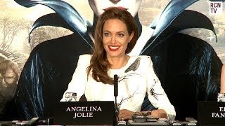 Maleficent Angelina Jolie Interview