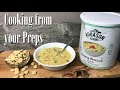 Augason Farms Cheesy Broccoli Soup ~ Cooking From Your Preps ~ Dented Cans ~ Re-Packaging