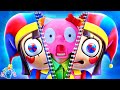 How to Become Pomni *The Amazing Digital Circus Extreme Makeover* Funny Situations by Clay Mixer