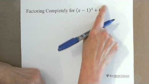 Factoring Polynomials Completely (2)