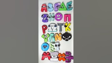 CORRECT SEQUENCE Greek PAPER Alphabet Lore A - Ω  #shorts #alphabetlore