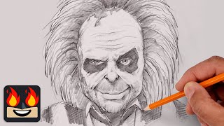 How To Draw Beetlejuice | Sketch Tutorial