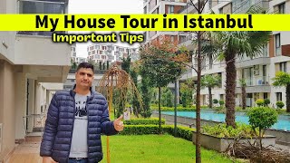 My House Tour in Istanbul | Apartment Rent & Cost in Turkey