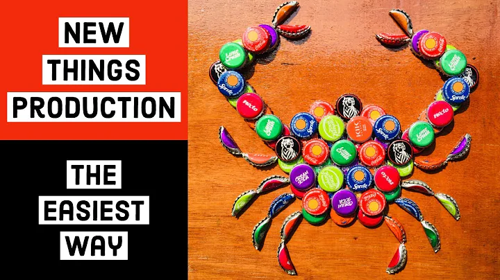 How to make a crab out of bottle caps🦀🦀 (DIY🦀)