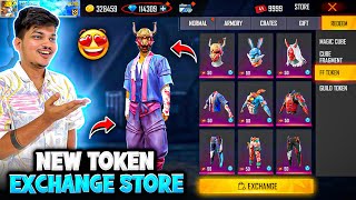 Free Fire NEW TOKEN Exchange STORE 😍I Got Everything In Cheap💎 -Garena Free Fire