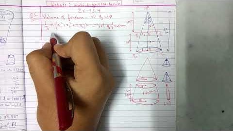Chapter 13 Exercise 13.4 (Q5) Surface areas and volumes Class 10 Maths NCERT