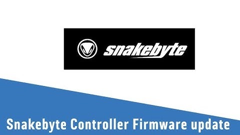 Snakebyte Controller Firmware update
