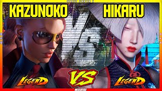 Street fighter 6💥Kazunoko (C.Viper) VS Hikaru (A.K.I)💥Messatsu💥SF6