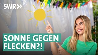 Saubere Wäsche: Sonne gegen Flecken | Marktcheck SWR by SWR Marktcheck 10,612 views 2 weeks ago 3 minutes, 37 seconds