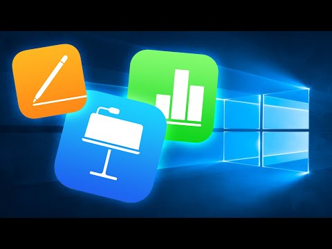 Apple iWork: Pages, Numbers and Keynote on Windows PC