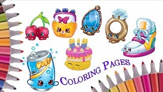 Shopkins Coloring Pages | BEST Shopkins Coloring Videos COMPILATION | Art Colors for Kids