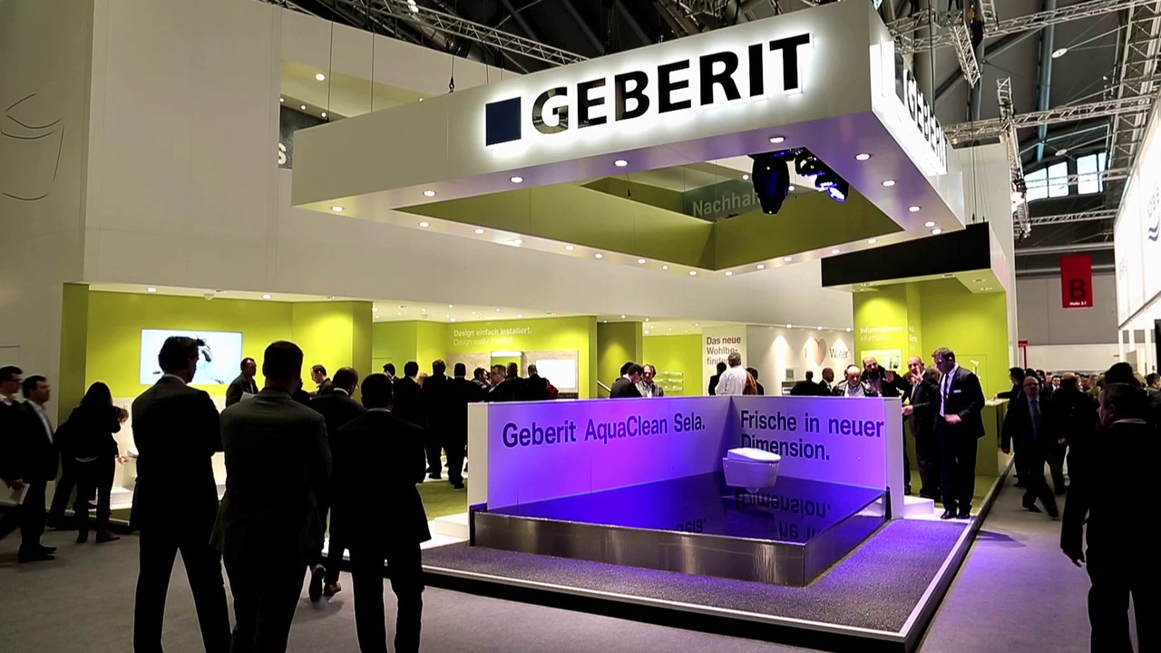 Geberit Markenerlebnis AquaClean - modularer Standbau