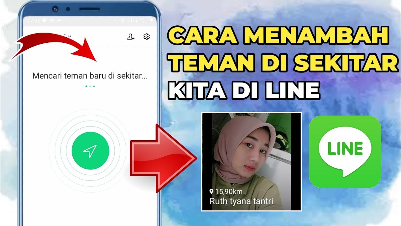 Cara Menambahkan Teman Sekitar di Line
