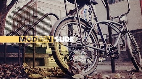 After Effects Template: Modern Slide