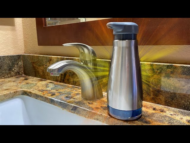 OXO Stainless Steel Soap Dispenser Pump + Reviews