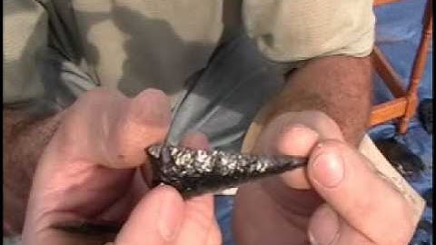 Flint Knapping Fundamentals: Non-Abraded Platform pt.5