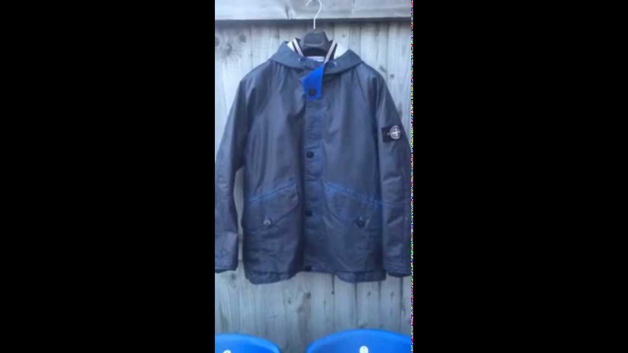 Stone island Waxed Ice - YouTube