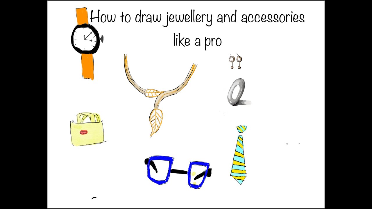 How to Draw Jewellery and Accessories like a PRO!! “ClipStudioTips202107  #1” by rsciencetanmay - Make better art