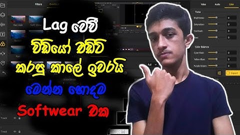 Best Video Editor for Beginners TunesKit AceMovi Video Editor Review Sinhala