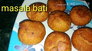 Rajasthani masala bati recipe! Masala bati howto make masalabati at home by varsha's kitchen