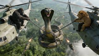 Download Lagu King Kong and the Giant Lion vs. the Giant Cobra: An Epic Battle Deep in the Jungle MP3