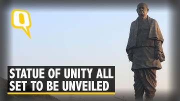 Preparations underway for the inauguration of the Statue of Unity