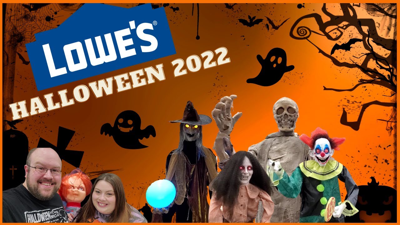 Lowe's Halloween Animatronics & Decorations Full Walkthrough 2022