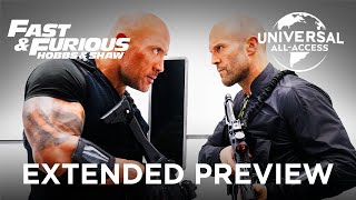 Fast \& Furious Presents: Hobbs \& Shaw | The Iconic Corridor Fight Scene | Extended Preview