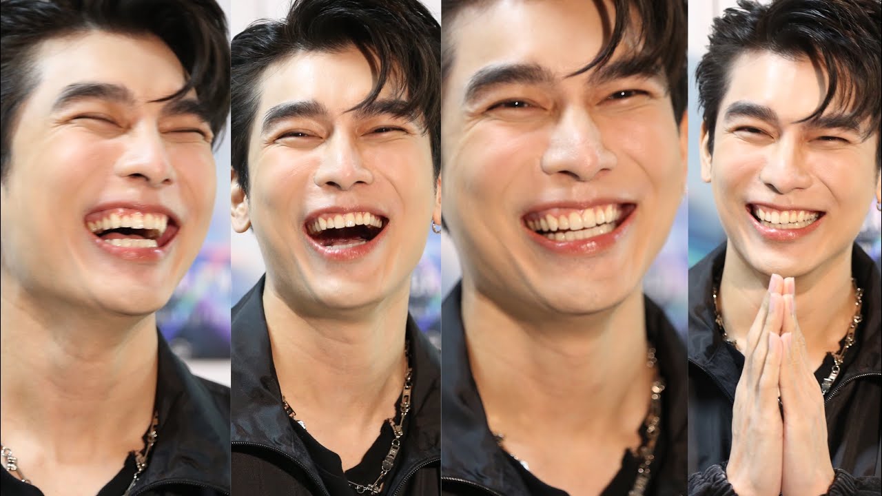 มิว ศุภศิษฏ์  หน้าเปื้อนยิ้มหนักมาก ยิ้มกว้าง ในวันเกิด อายุครบ 31 ปี