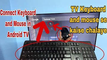 keyboard mouse ko tv se kaise connect kare | How To Connect Keyboard & Mouse With Smart Tv