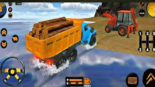 Backhoe Loader JCB Simulator Gameplay - Indian Vehicles JCB Truck Driving - Android Gameplay | 3D 