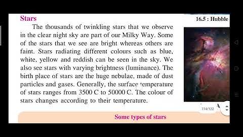 6th science chapter 16 The universe