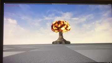 Unreal4 Nuclear Explosion VFX