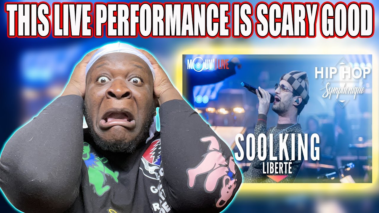 AMERICAN RAPPER REACTS TO | SOOLKING - "Liberté" (Hip Hop Symphonique 5)